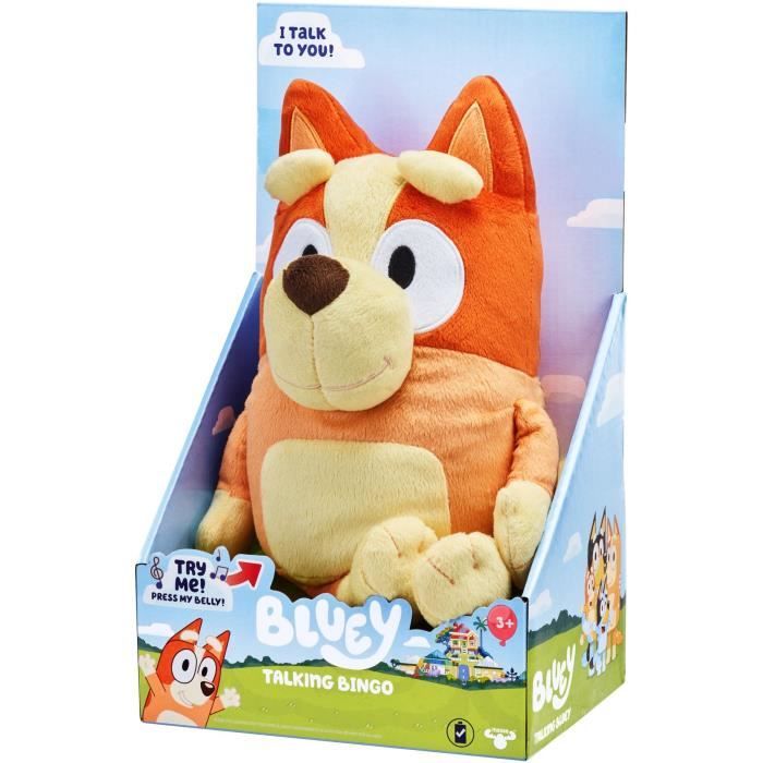 Talking Plush 31cm Bingo MOOSE TOYS