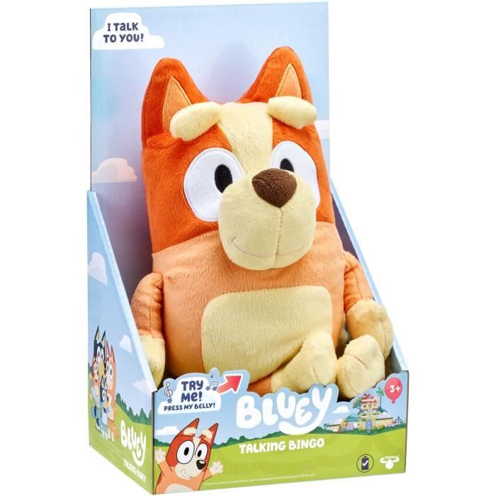 Talking Plush 31cm Bingo MOOSE TOYS