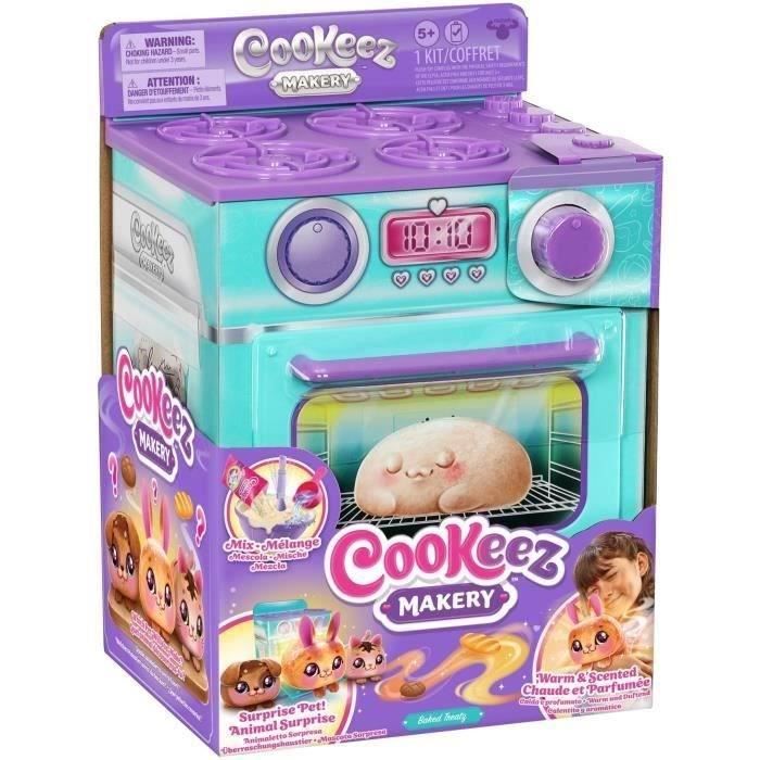 Blue Pastry Factory - MOOSE TOYS - COOKEEZ MAKERY - Interactive oven, scented plush and accessories