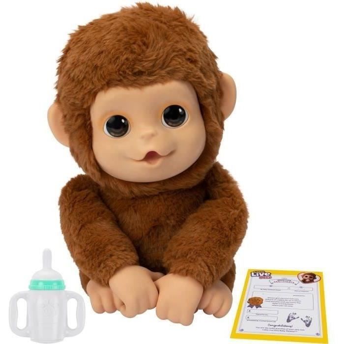 My Baby Monkey - MOOSE TOYS - LITTLE LIVE PETS - Interactive monkey with accessories