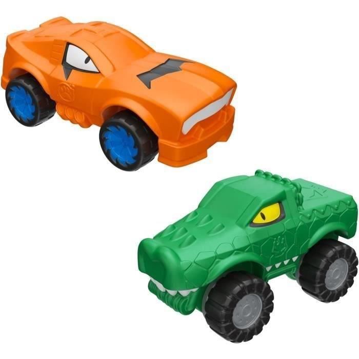 Miniature vehicles - MOOSE TOYS - GOO MOBILES - TURBO TYGER VS RUMBLER JAW