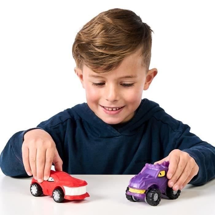 Miniature vehicles - MOOSE TOYS - GOO MOBILES - BLAZAGON VS TREADS SHREDZ