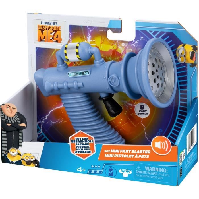 Mini Fart Gun - Despicable Me 4 - 8 different sounds