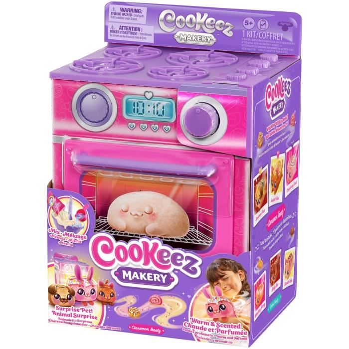Pink Pastry Factory - MOOSE TOYS - COOKEEZ MAKERY - Interactive oven, scented plush and accessories
