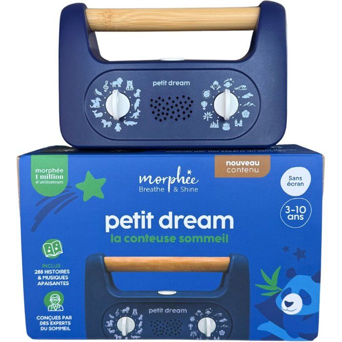 Petit Dream - Bedtime Storyteller - MORPHEE - 288 Soothing Stories - Voice Recording