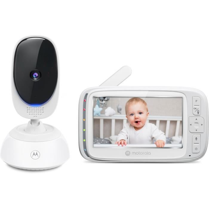 Connected Video Baby Phone - MOTOROLA - Two-Way Audio - Motion Detection and Sound-Night Vision - VM85