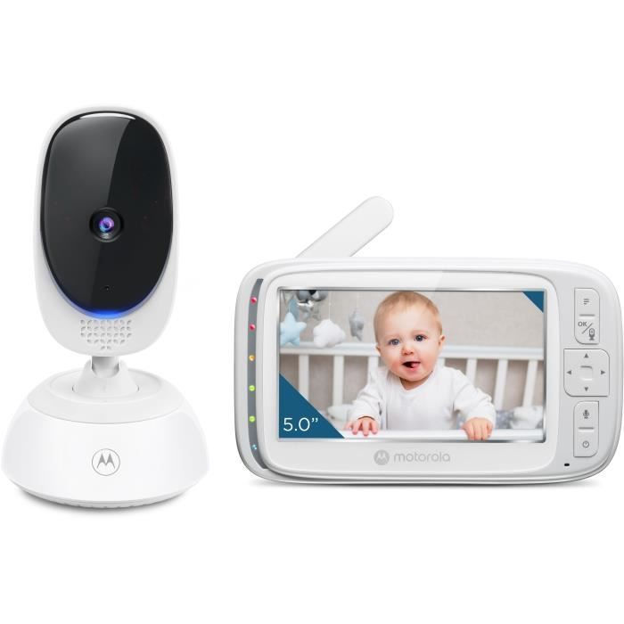 Connected Video Baby Phone - MOTOROLA - Two-Way Audio - Motion Detection and Sound-Night Vision - VM85
