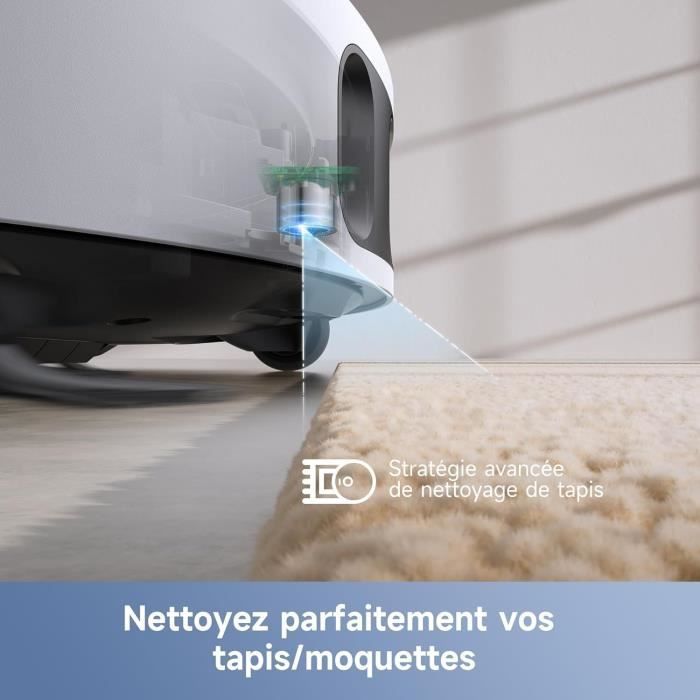 MOVA E30 Ultra - Robot Vacuum Cleaner with Automatic Emptying - Automatic Mop Cleaning - RoboSwing Technology