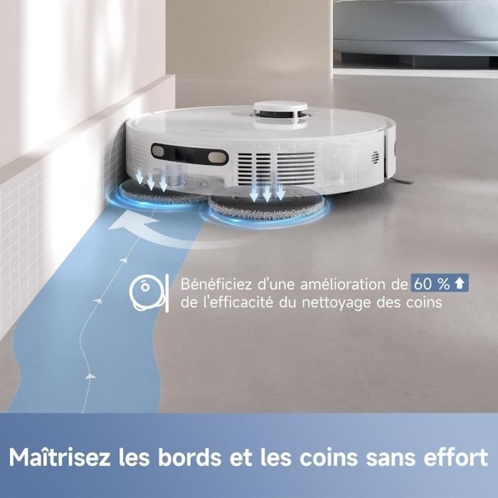 MOVA E30 Ultra - Robot Vacuum Cleaner with Automatic Emptying - Automatic Mop Cleaning - RoboSwing Technology