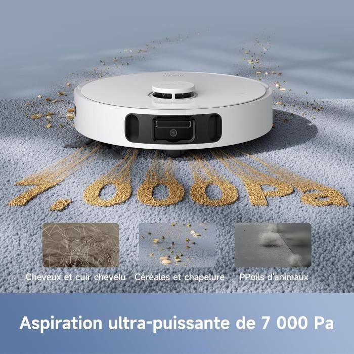 MOVA E30 Ultra - Robot Vacuum Cleaner with Automatic Emptying - Automatic Mop Cleaning - RoboSwing Technology