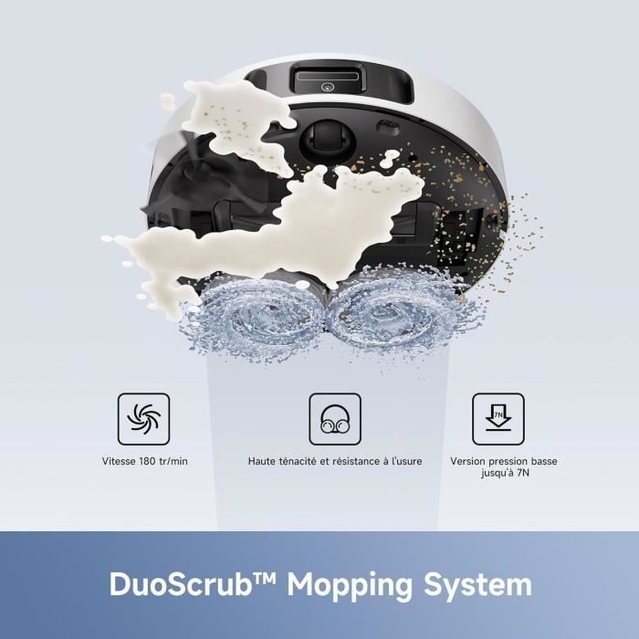 MOVA E30 Ultra - Robot Vacuum Cleaner with Automatic Emptying - Automatic Mop Cleaning - RoboSwing Technology