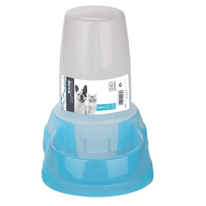 MPETS Water Dispenser WATER DISPENSER - For Cat and Dog - 1500ml - Blue