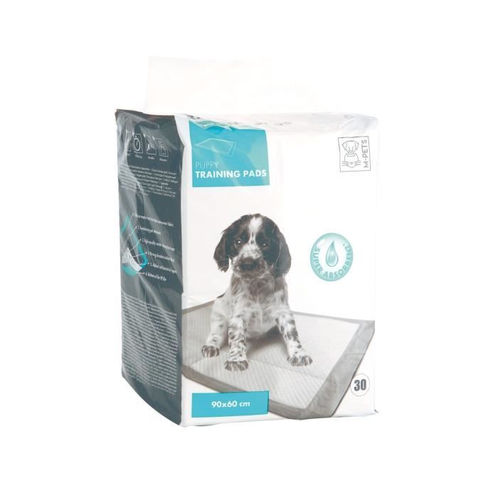 MPETS Carpet Educator PUPPY TRAINING PADS - For Puppy - 30pcs - White