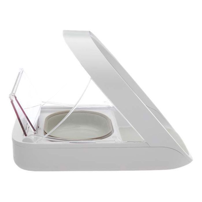 Surefeed Electronic - White Food Distributor (delivered with a single bowl, a double bowl, a carpet and a medallion)