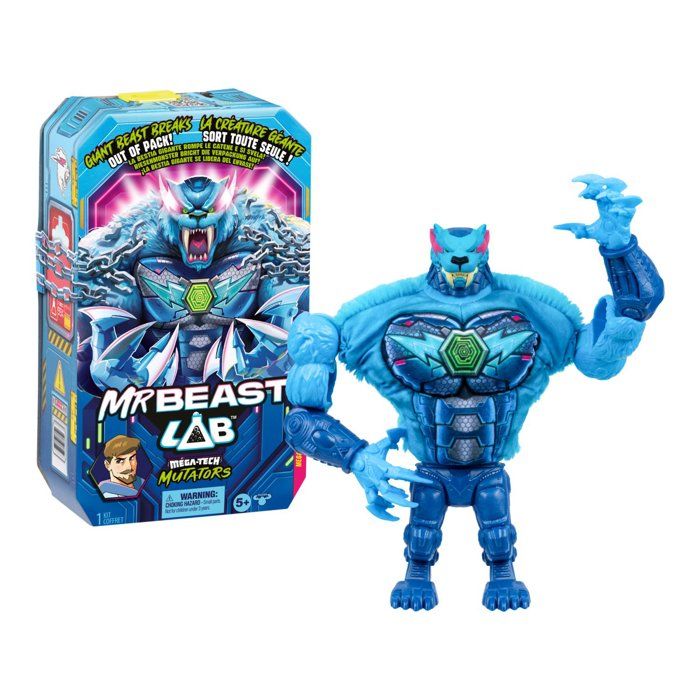 Giant Figure - MRBEAST LAB - Mega Mutator Panthar - 23 cm - Surprise Effect - Collection