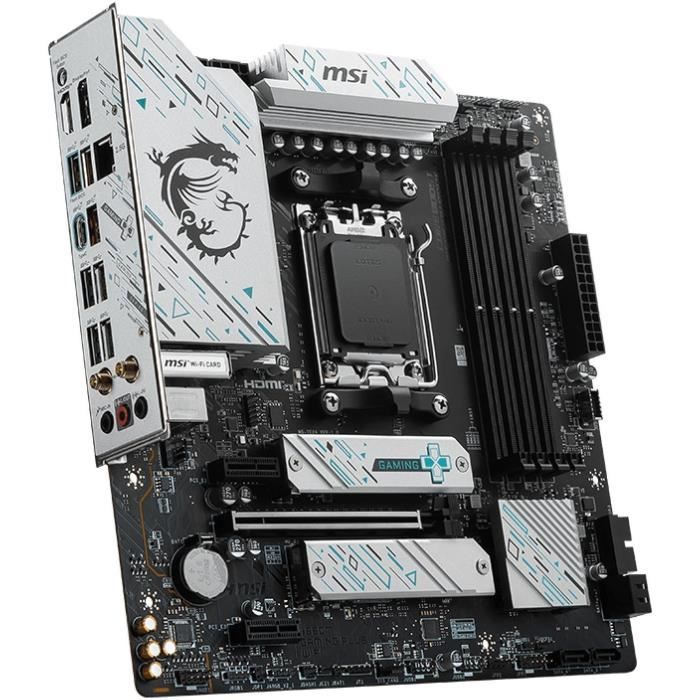 Carte mère - MSI - B650M GAMING PLUS WIFI Emplacement AM5 micro ATX