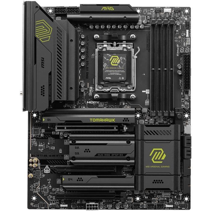 Motherboard - MSI - MAG X870E TOMAHAWK WIFI AM5 ATX Slot