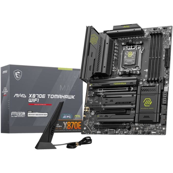 Motherboard - MSI - MAG X870E TOMAHAWK WIFI AM5 ATX Slot