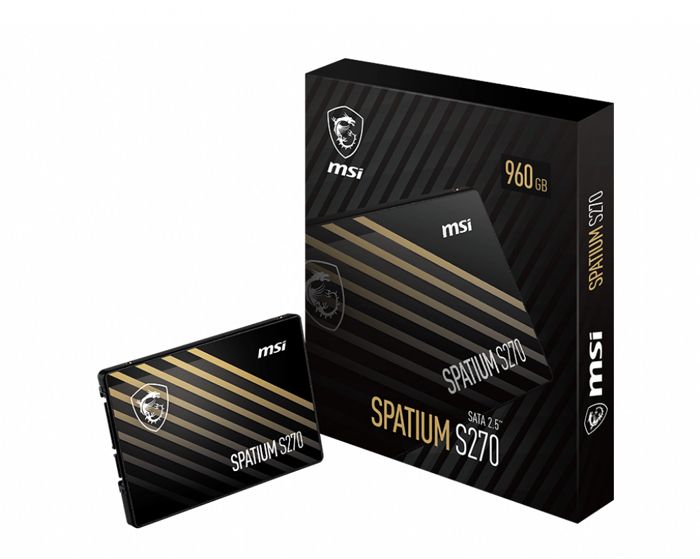 MSI - SPATIUM S270 - internal SSD - 240GB - SATA 2.5