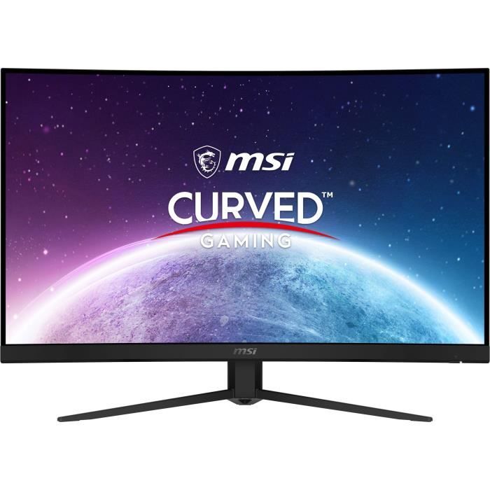Curved PC Gamer screen - MSI - Optix G32C4X - 31.5 VA FHD 1ms - 250Hz - 2 x HDMI (2.0) - 1 x DP (1.2a) - 1 x DC Jack