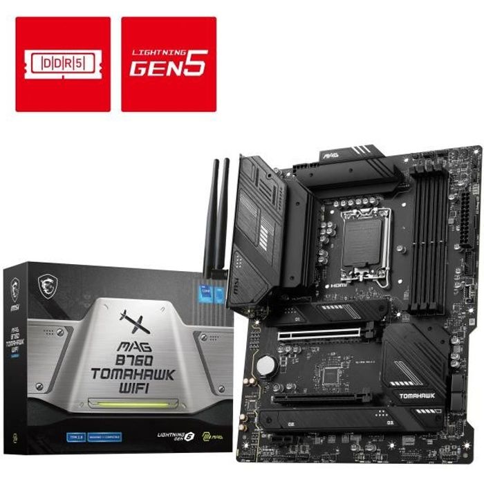 Motherboard - MSI - MAG B760 TOMAHAWK WIFI