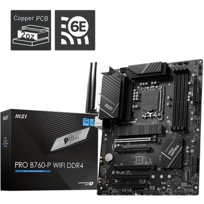 MSI - Motherboard - B760 GAMING PLUS WIFI DDR5