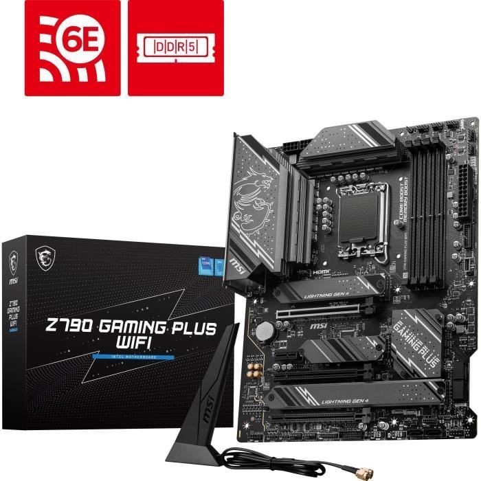 MSI - Motherboard - Z790 GAMING PLUS WIFI DDR5