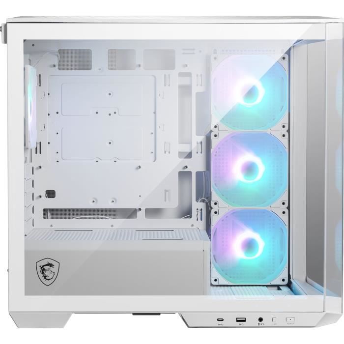 PC case - MSI - MAG PANO M100R PZ - White