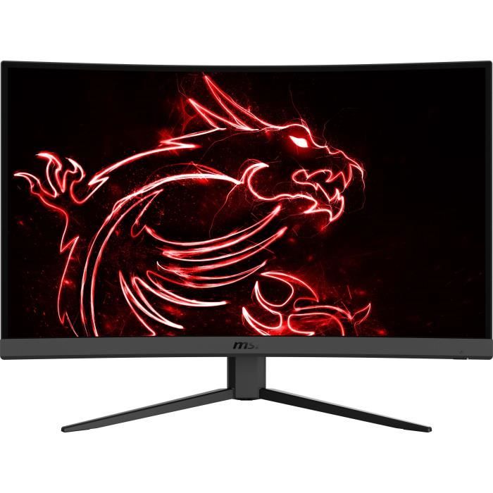 Curved PC Gamer screen - MSI - Optix G32CQ4 E2 - 31.5 VA FHD 1ms - 170Hz - 2 x HDMI (2.0) - 1 x DP (1.2a) - 1 x DC Jack