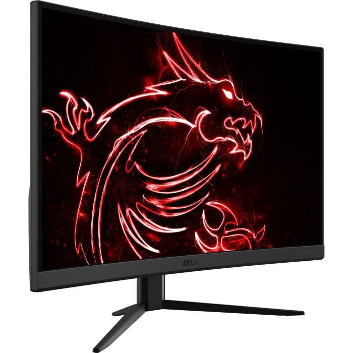 Curved PC Gamer screen - MSI - Optix G32CQ4 E2 - 31.5 VA FHD 1ms - 170Hz - 2 x HDMI (2.0) - 1 x DP (1.2a) - 1 x DC Jack