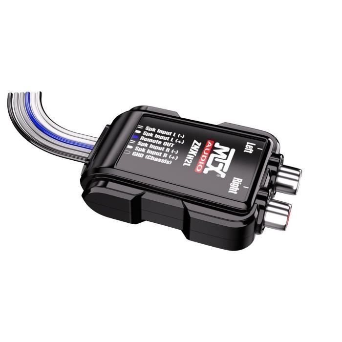 Adapter - MTX AUDIO - Speaker-to-RCA 8V Cables - "Remote" Output