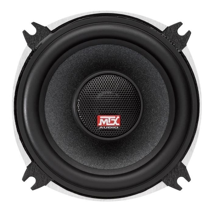 MTX TX640C Coaxial loudspeakers 10cm 2-way 70W RMS 4O aluminum chassis neodymium tweeter silk dome coil TSV TIL.