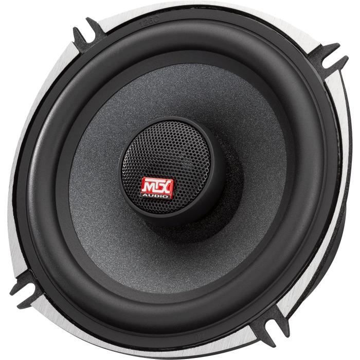 MTX TX650C 13cm 2-way coaxial speakers 80W RMS 4O aluminum chassis neodymium tweeter silk dome coil TSV TIL