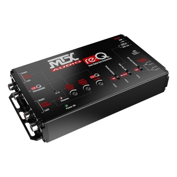 High-end processor high-level inputs to RCA outputs - MTX AUDIO - re-Q