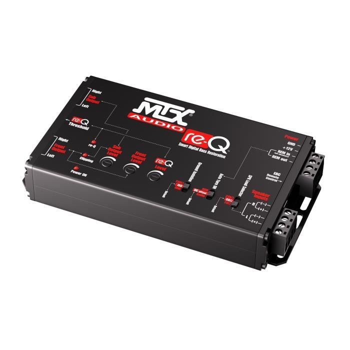 High-end processor high-level inputs to RCA outputs - MTX AUDIO - re-Q