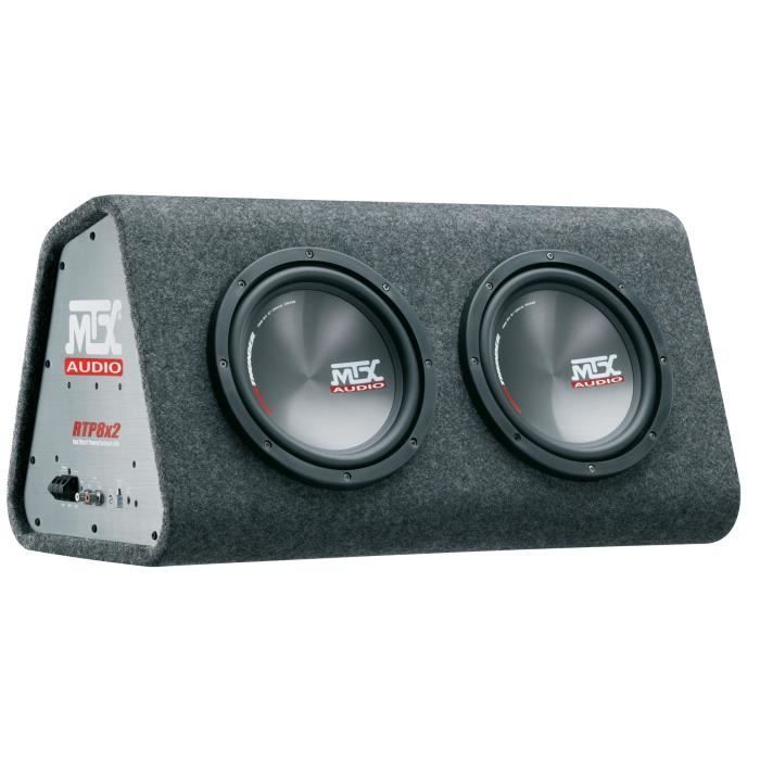 Subwoofer - MTX AUDIO - Active reflex with dual 20cm subwoofers - 240Wrms Class-D amplifier - Active filter - Remote control