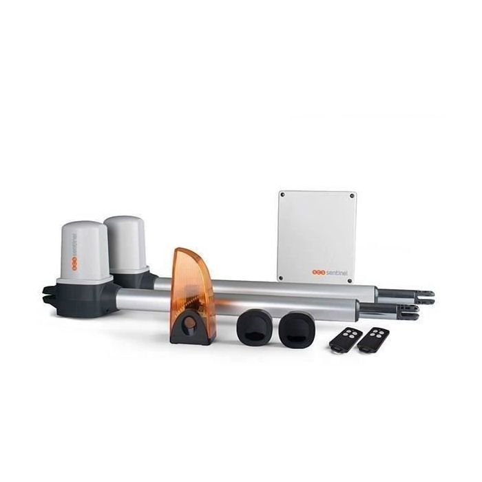 24V motorization with cylinders for swing gate - OpenGate 1 - SCS SENTINEL