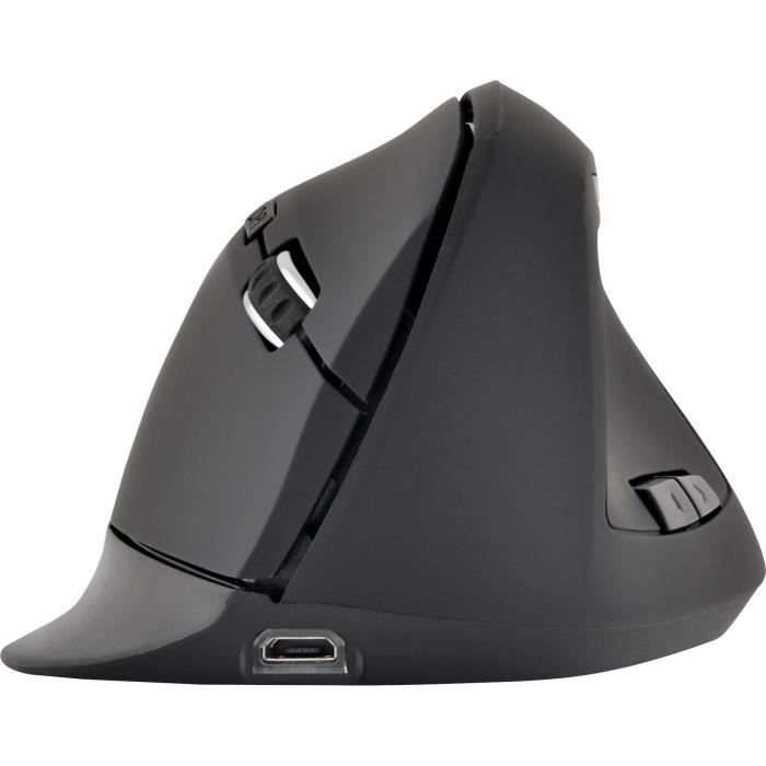Ergonomic mouse - Wireless - Bluestork - Optical - 1200 dpi - 6 Buttons - PC / MAC