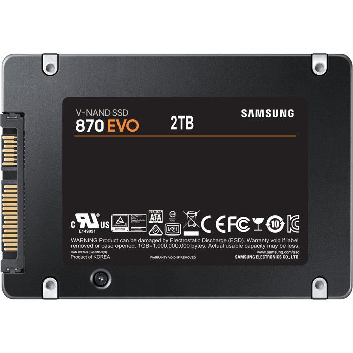 SAMSUNG - 870 EVO SATA 2.5-inch 2TB SSD Hard Drive