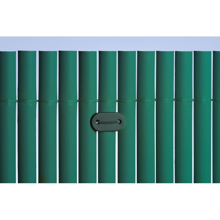 IDEAL GARDEN Canisse en PVC - Double Face 10 mm - 1 x 3 m - Vert
