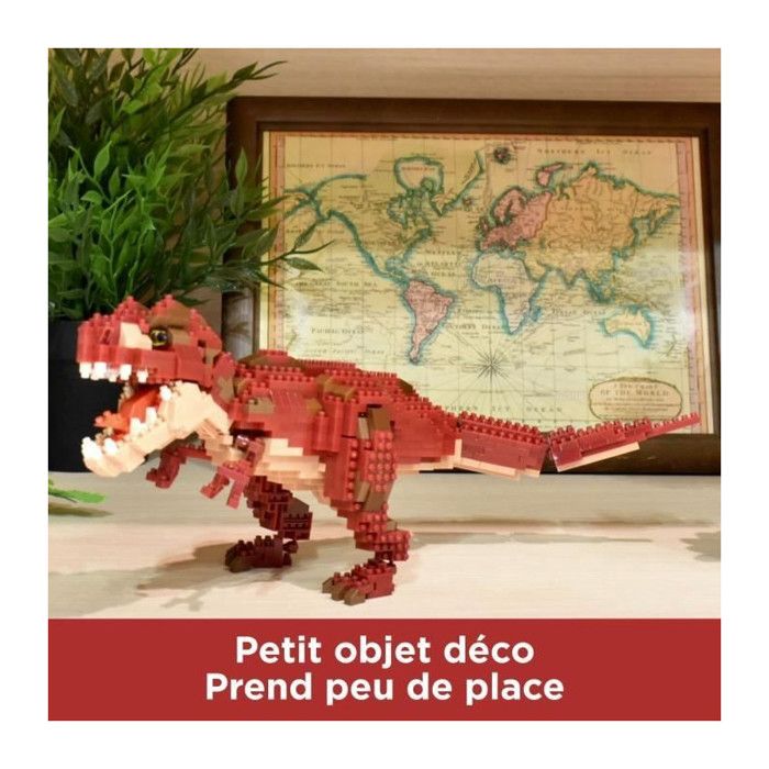Nanoblock - NBM-031 - Nanoblock Tyrannosaurus Rex - Deluxe Edition