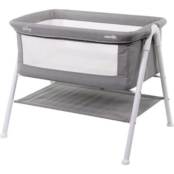 NANIA HILLARY baby cradle - From birth - 9 Kg max - 3cm thick mattress included - Storage space under the cradle