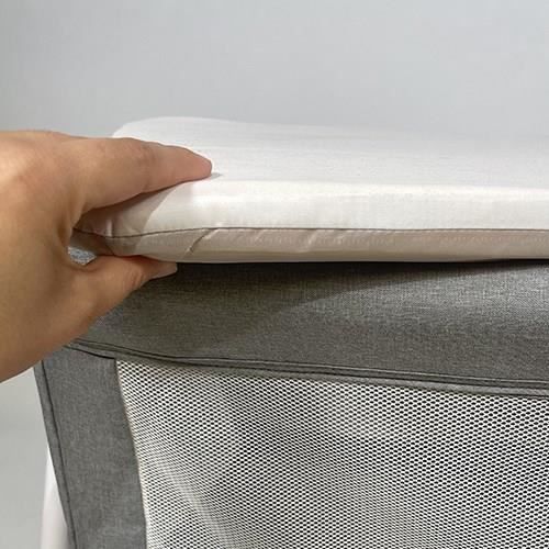NANIA HILLARY baby cradle - From birth - 9 Kg max - 3cm thick mattress included - Storage space under the cradle