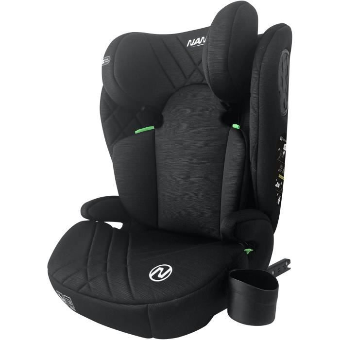 Isofix car seat - NANIA - BARI - Group 2/3 - I-size - Black