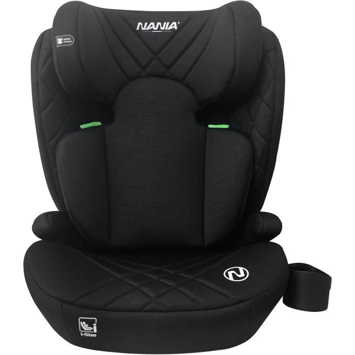 Belted car seat - NANIA - SIENNA - Group 2/3 - I-size - Black