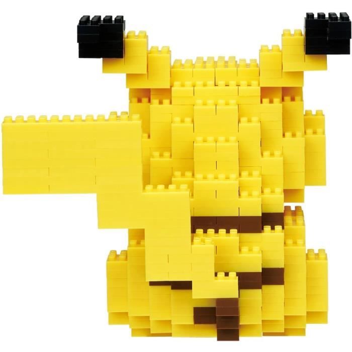 Brick-built figure - BANDAI - NANOBLOCK - Pokémon - Pikachu Deluxe
