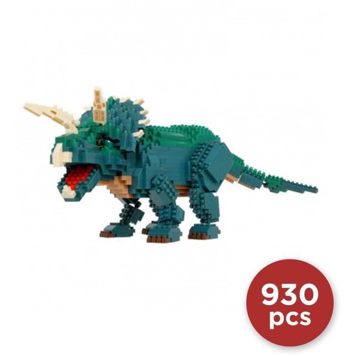 Brick Figure - BANDAI - NANOBLOCK - Triceratops Deluxe - 930 pcs