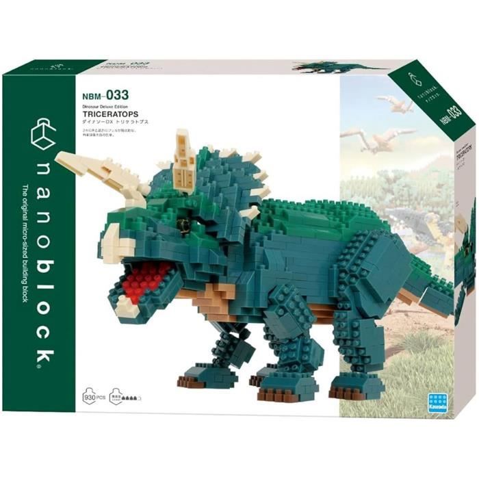 Brick Figure - BANDAI - NANOBLOCK - Triceratops Deluxe - 930 pcs