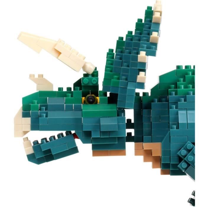 Brick Figure - BANDAI - NANOBLOCK - Triceratops Deluxe - 930 pcs
