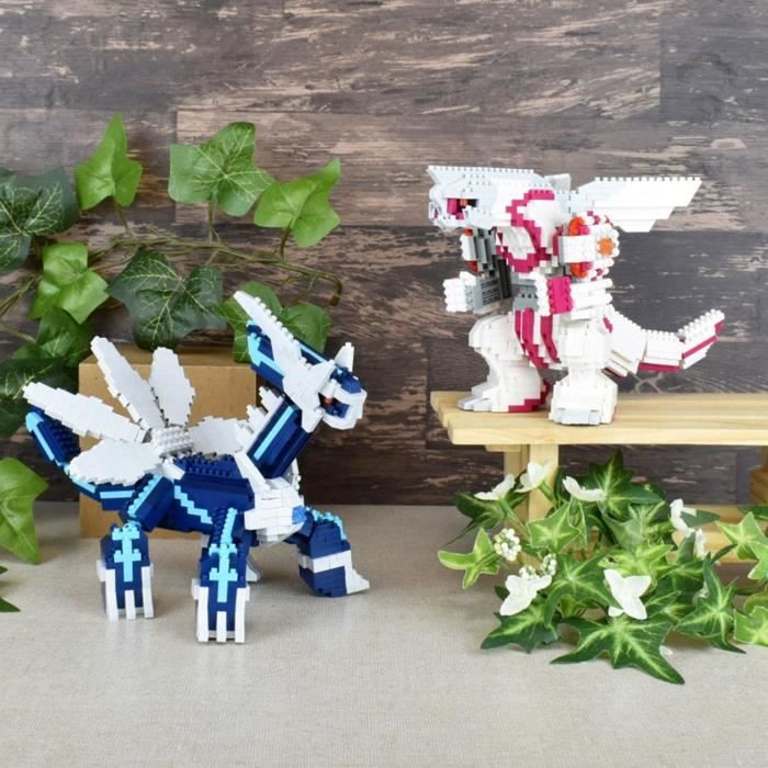 Brick Figure - BANDAI - NANOBLOCK - Pokémon - Palkia - 1050 pcs